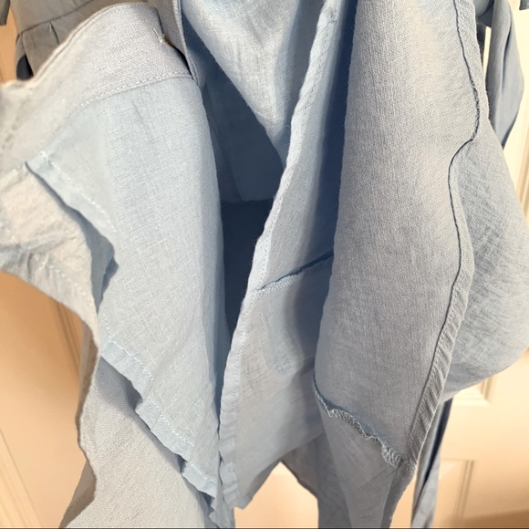 Honey Boutique Essue Blue Dress with Buttons Small - Picture 11 of 15